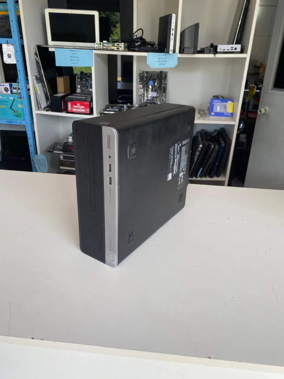 cpu hp intel core i3 8a geração /8gb memoria  ddr4 /500gb hd+ssd 120gb com garantia e nf - Foto 3