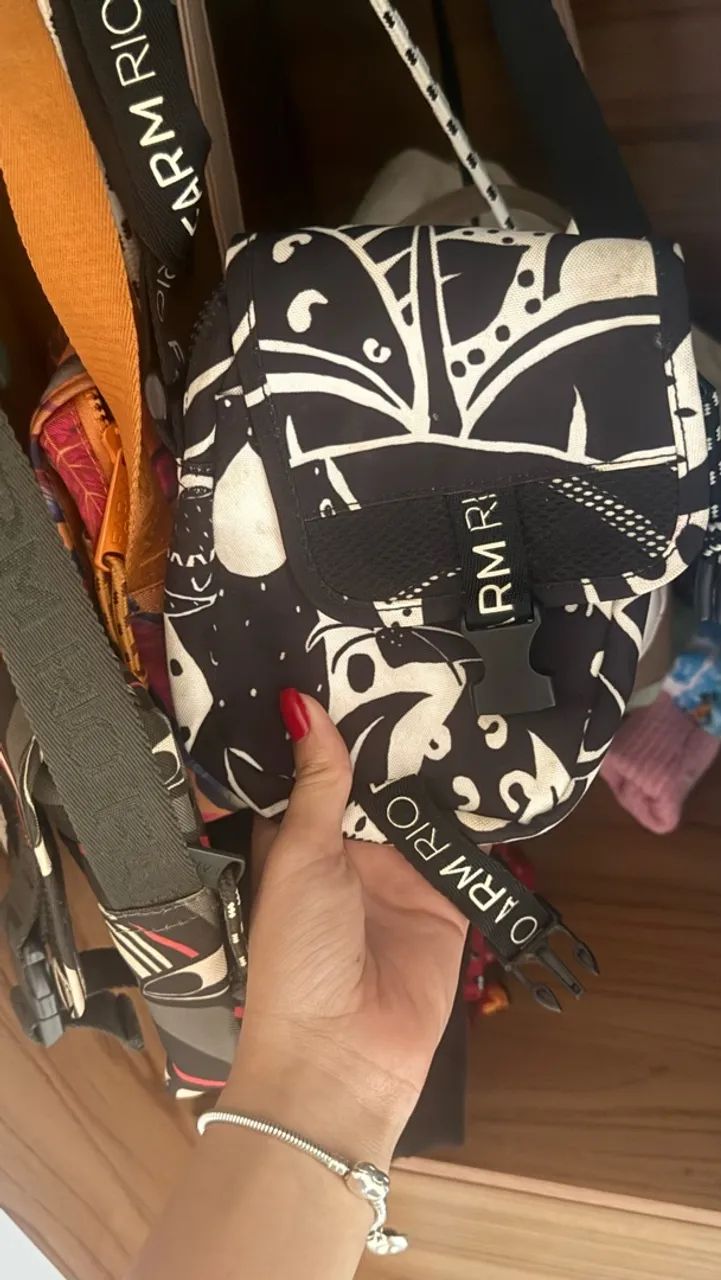Bolsa transversal farm - R$90 - Foto 3