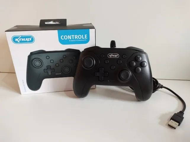 Controle N-switch/ Ps3/ Android e Pc Kp-cn700 - Knup *ENTREGA GRÁTIS*