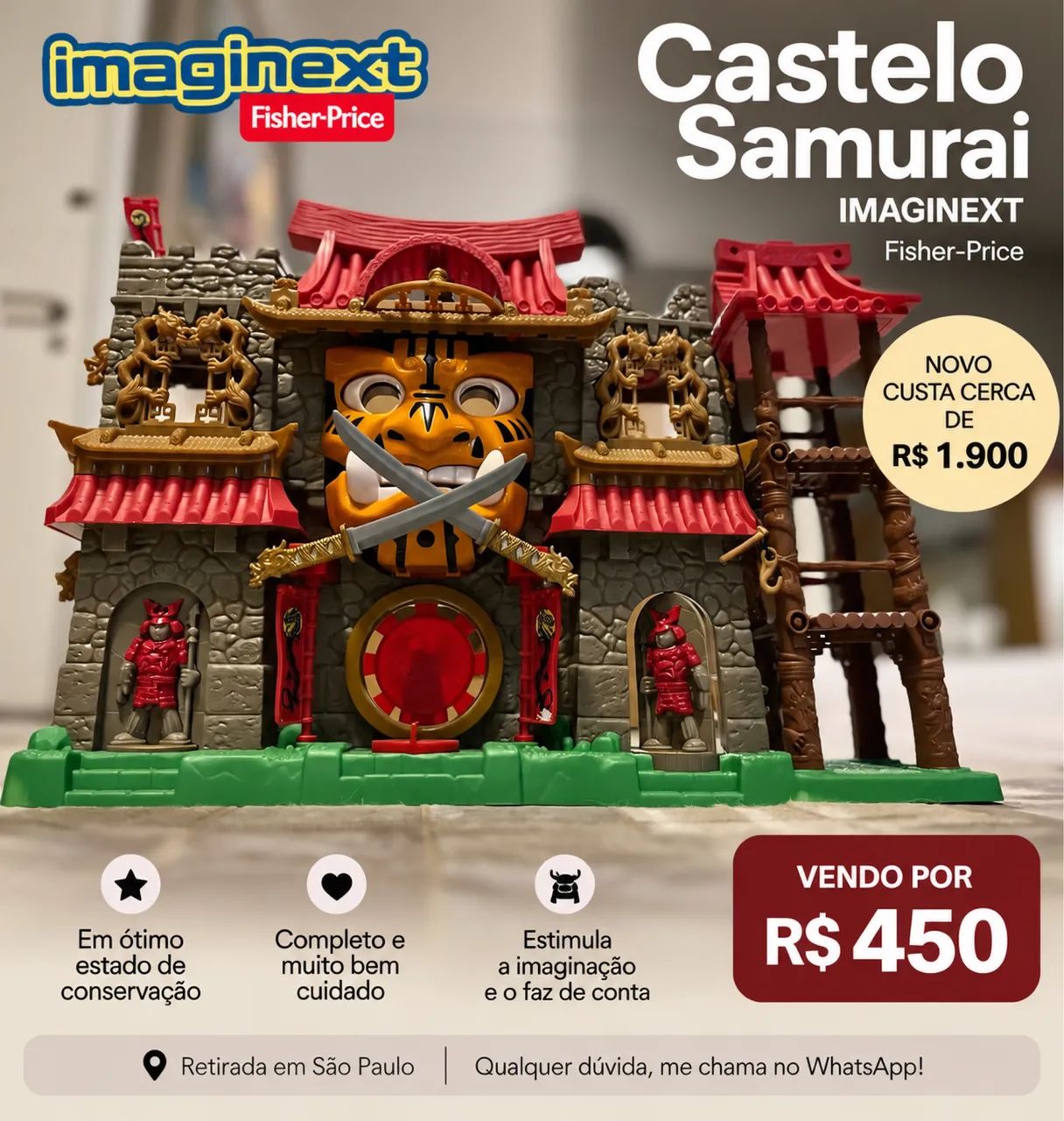 Cenário imaginext 