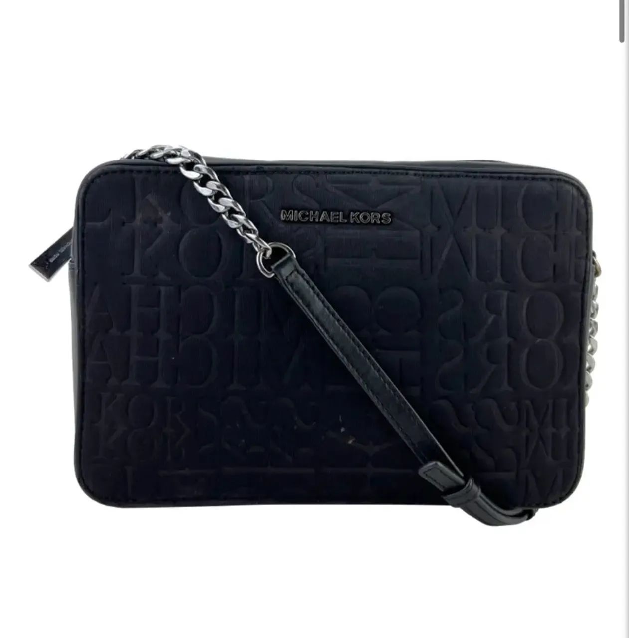 Bolsa Michael Kors (Preta com ferragens)