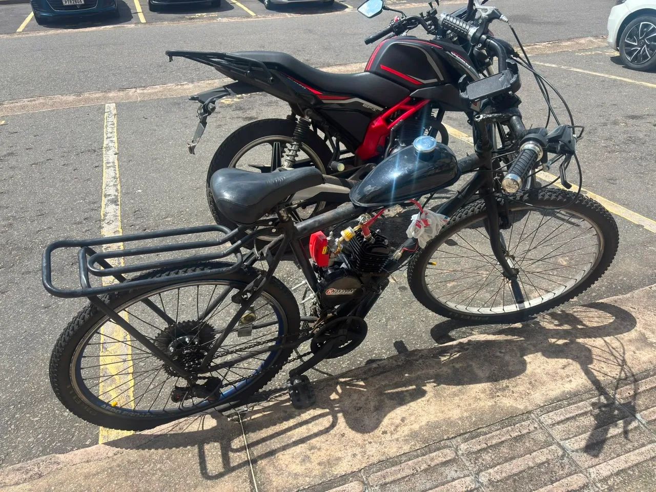 Bicicleta motorizada nova - Foto 5