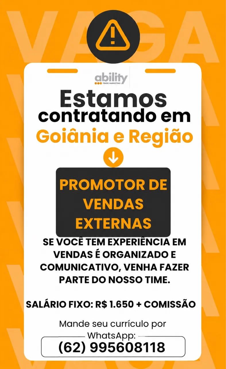 Promotor de Vendas