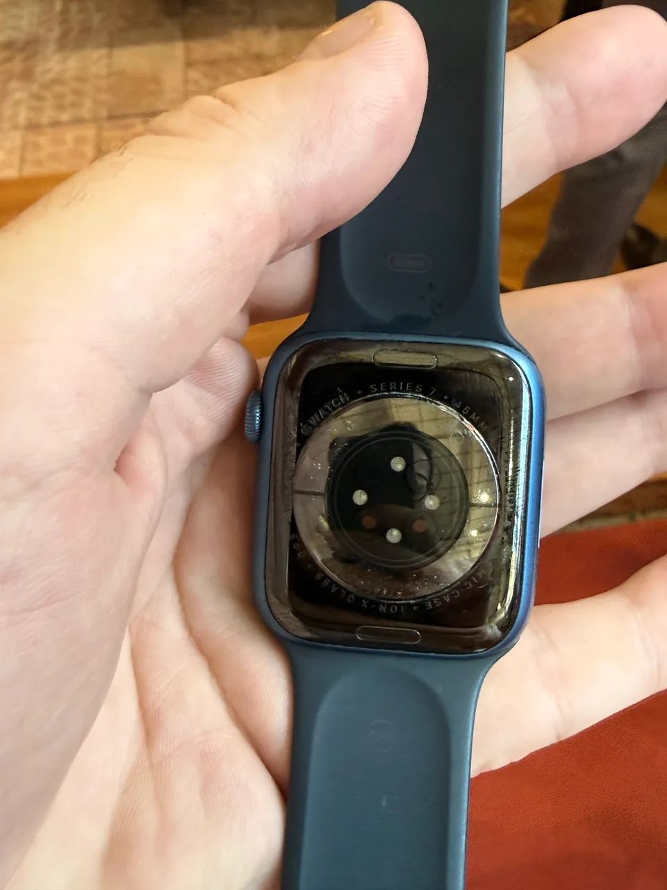 Apple Watch S7 Azul Seminovo - Foto 2