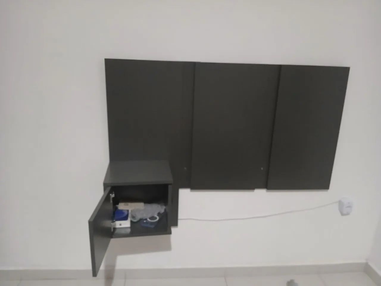 Cabeceira de cama de madeira - Foto 2