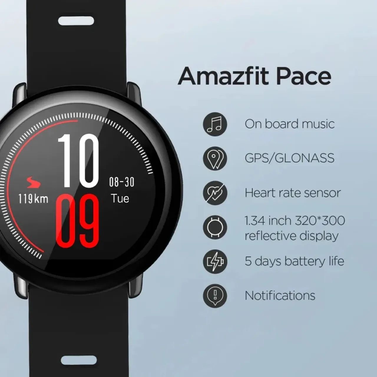 SMARTWATCH AMAZFIT PACE 