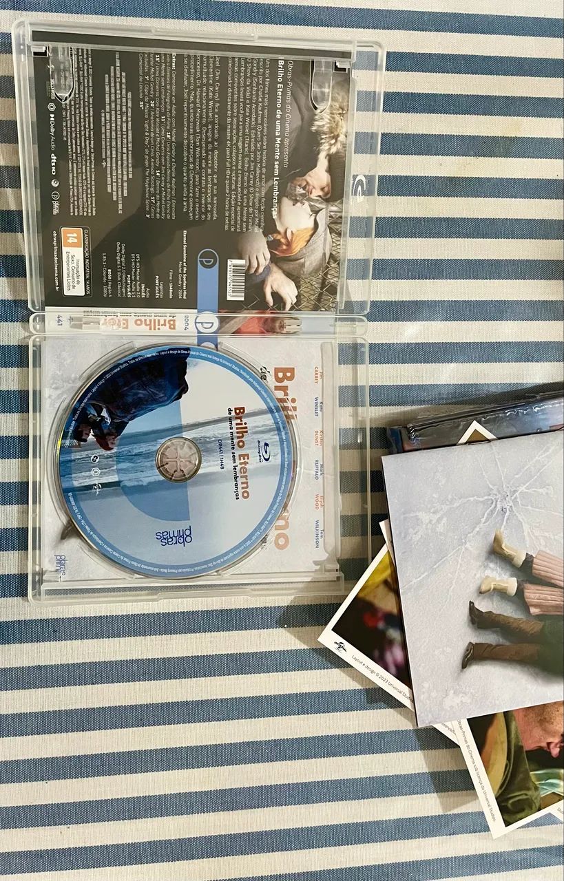 Bluray Brilho eterno de uma mente sem lembranças  - Foto 2