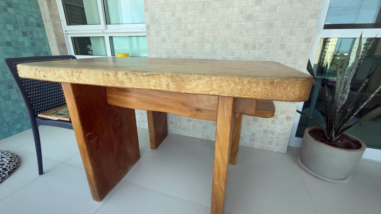 Mesa com banco - Jaqueira  - Foto 2