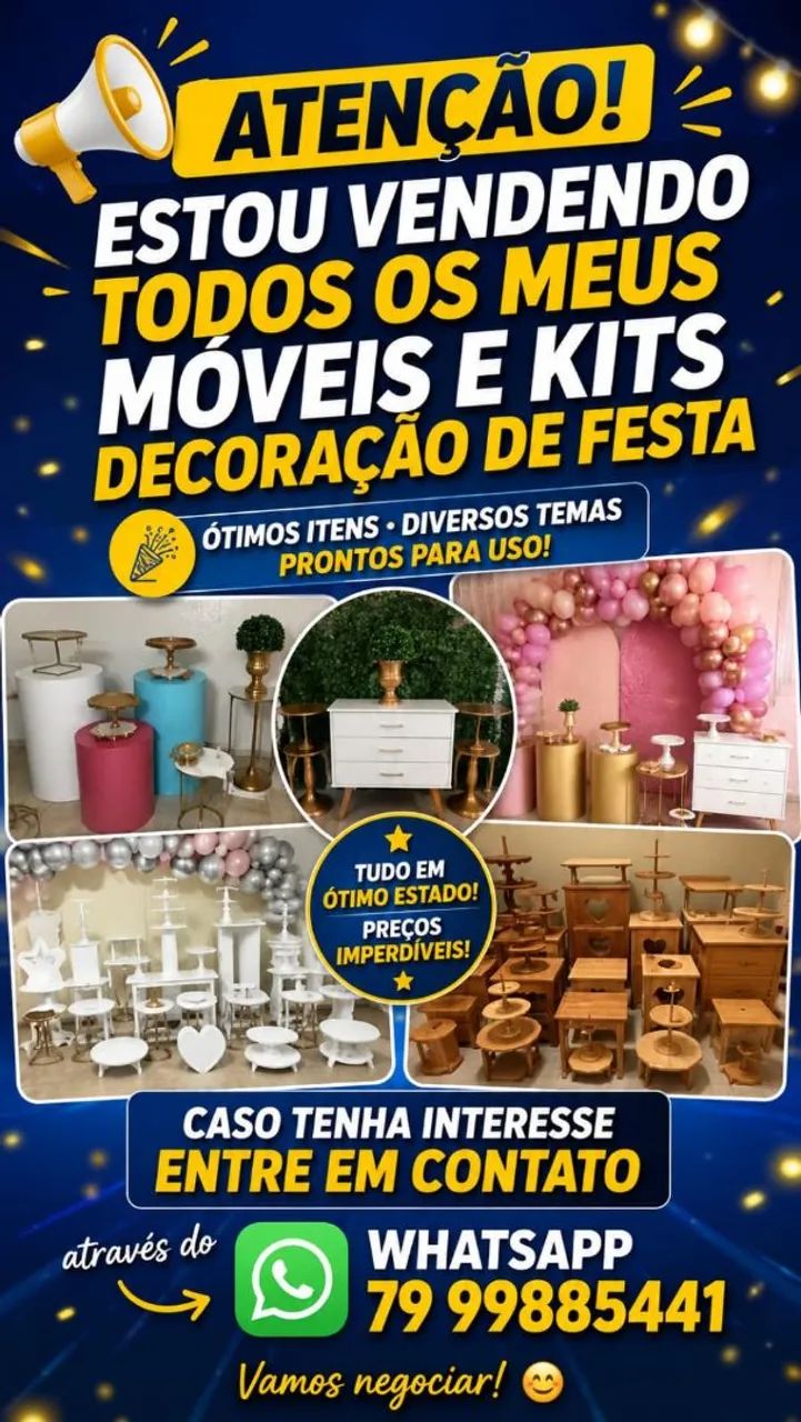 Móveis e Kits Decoração de Festa. - Foto 2