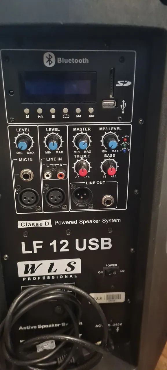 Caixa de Som WLS LF 12 USB - Foto 4
