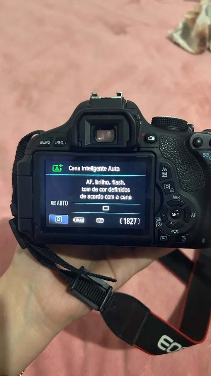 Câmera cânon 