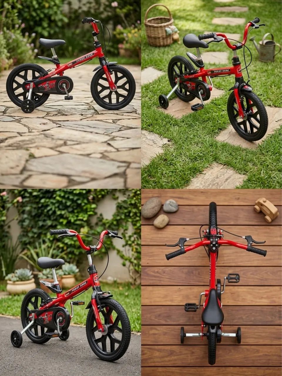BICICLETA INFANTIL SEMI-NOVO - Foto 2