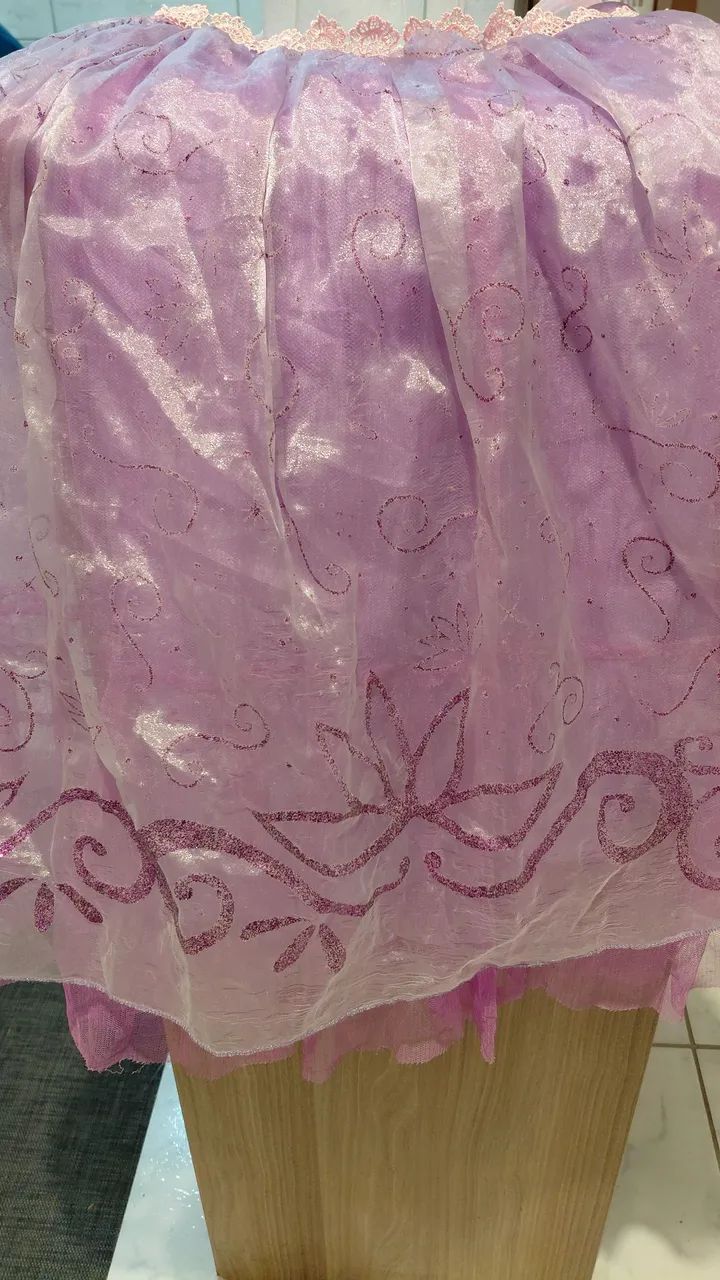 Fantasia Rapunzel Disney - Foto 4