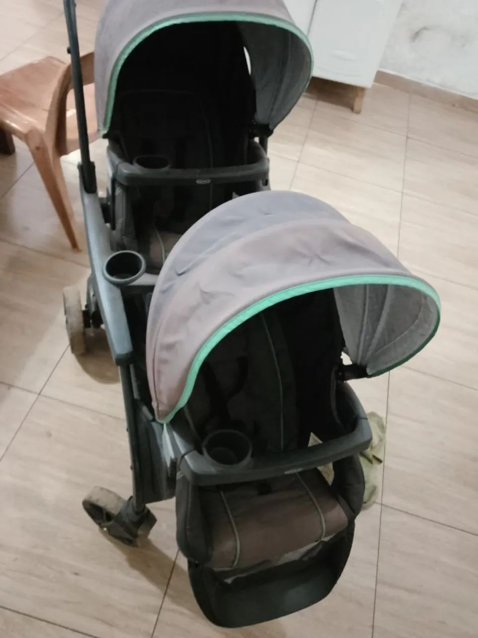 Carrinho para gêmeos  - Foto 3