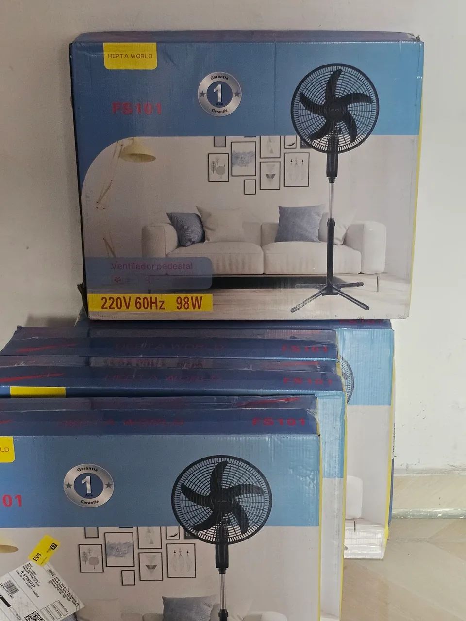 Ventilador 40cm novos 
