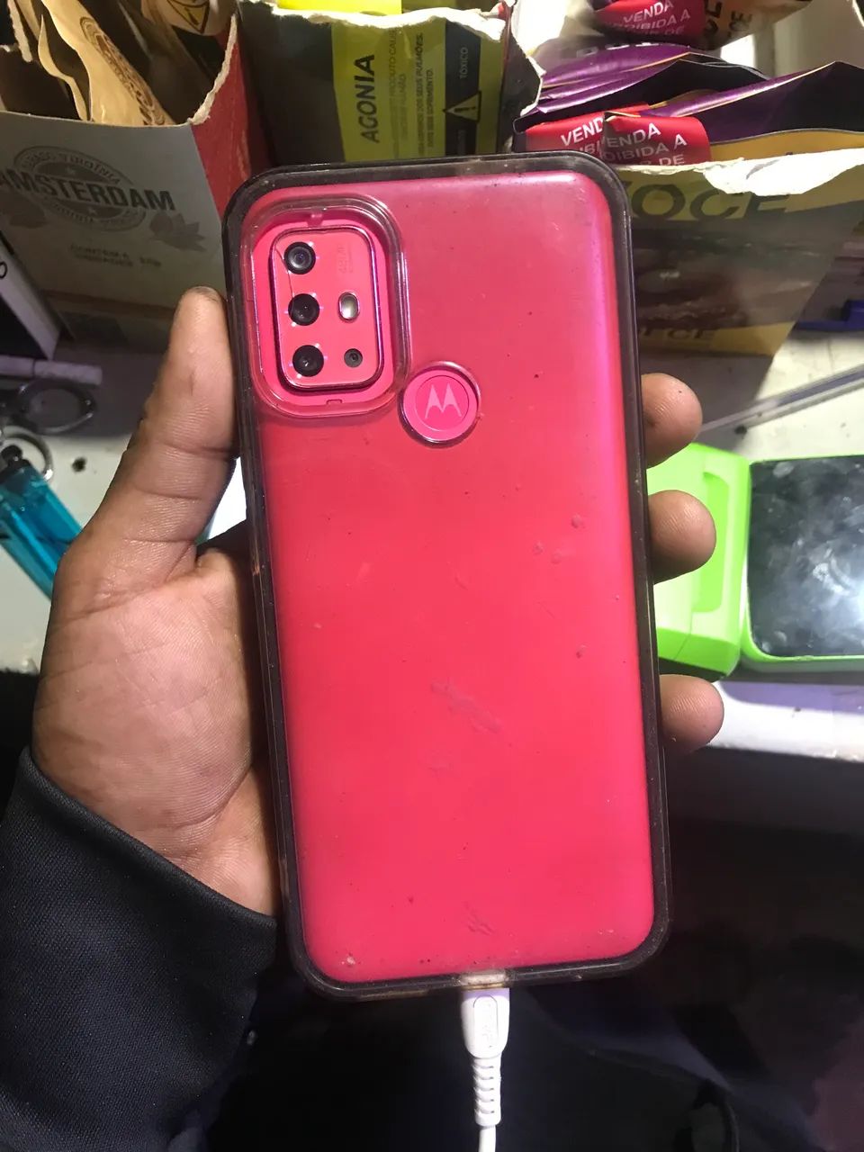 VENDO MOTO G 20 zero pra sair - Foto 2