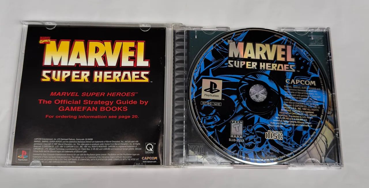 Marvel super Heroes Ps1 Original Completo - Foto 2