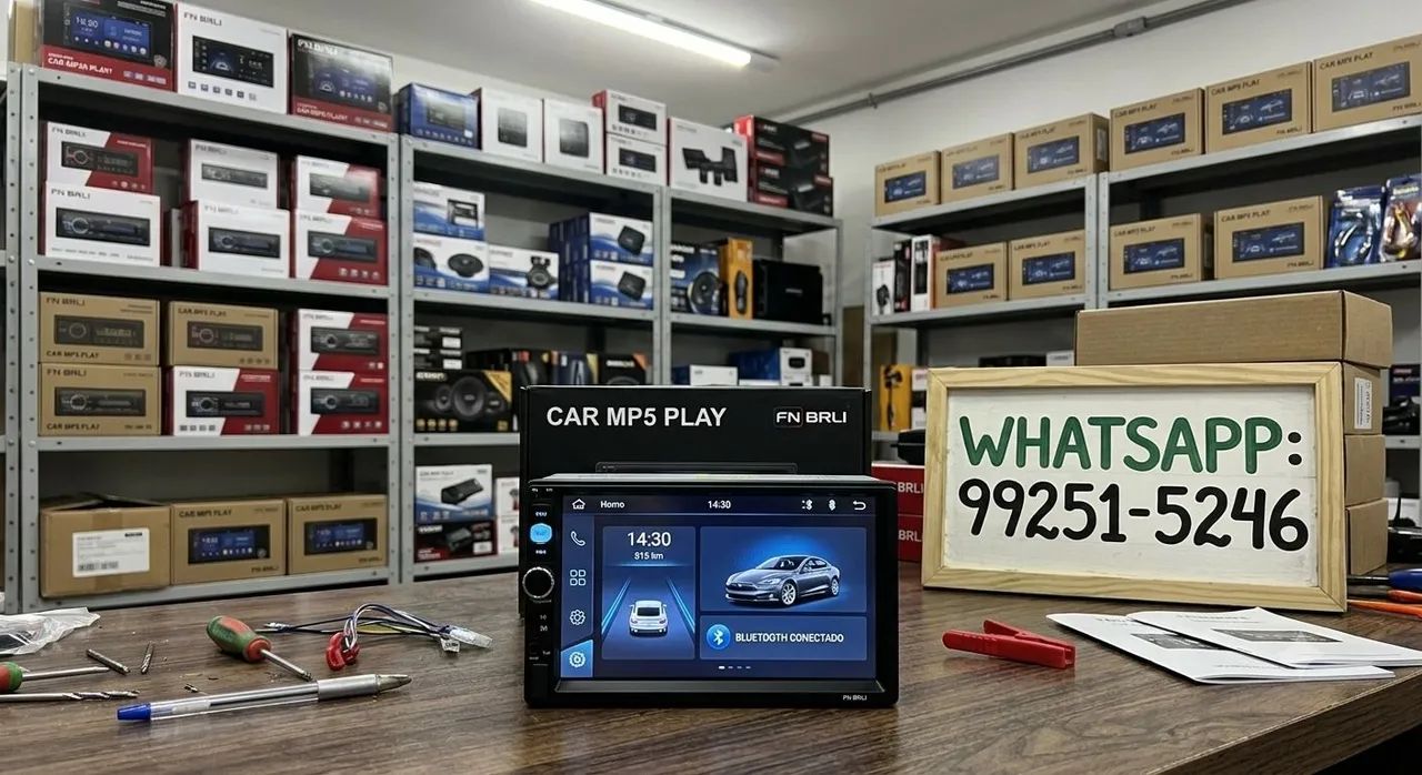 Som automotivo com tela 7 polegadas bluetooth  - Foto 2