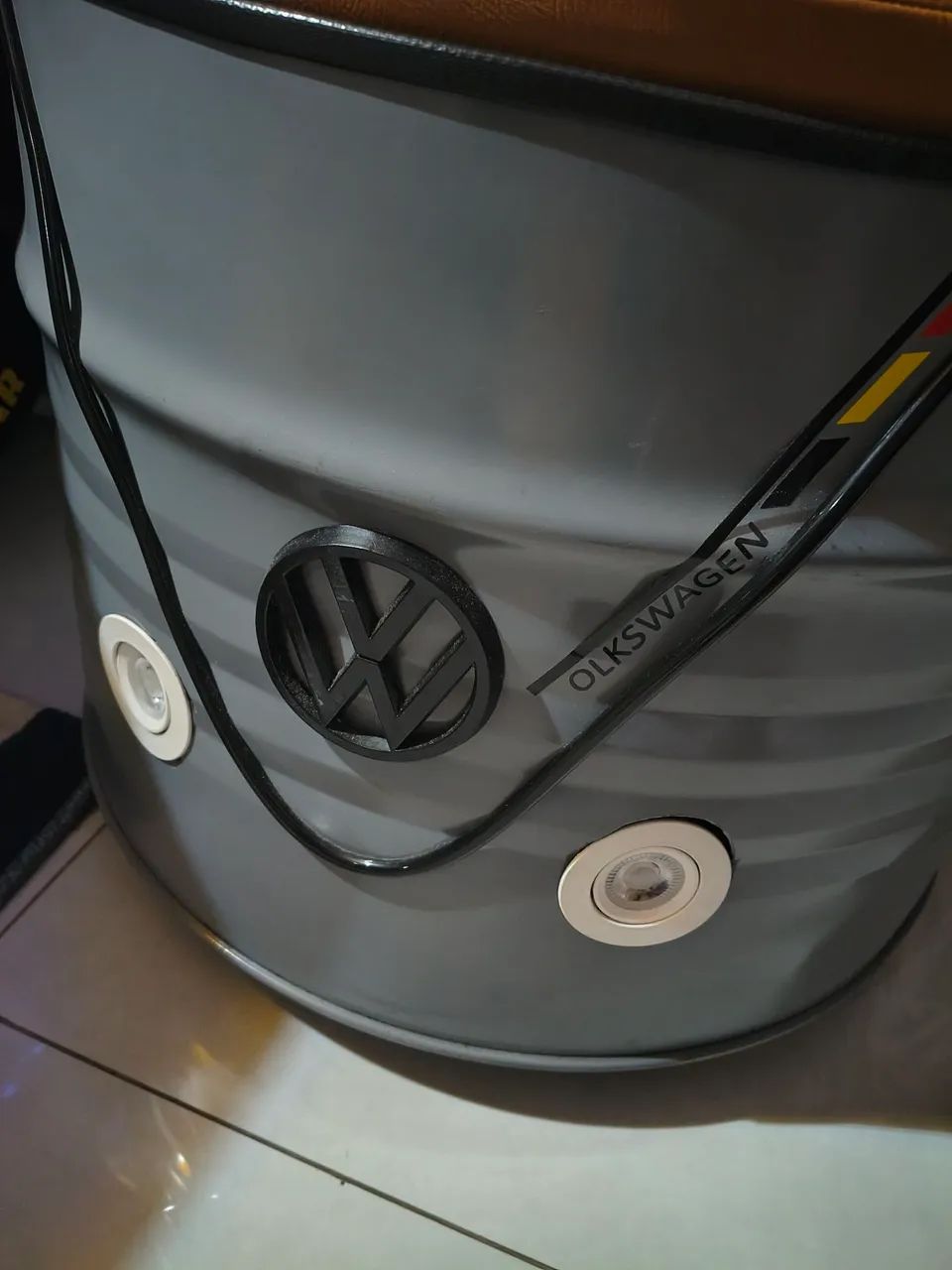 Poltrona tambor kombi com led - Foto 2