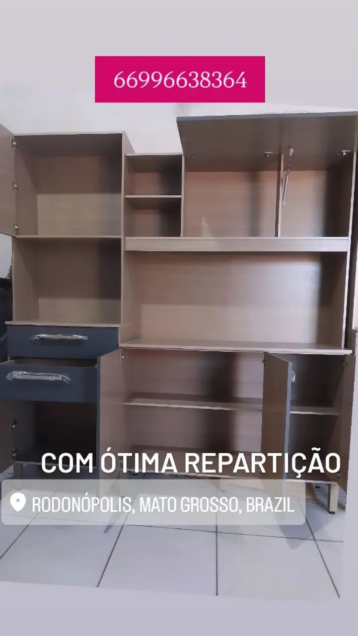 ARMÁRIOS DE COZINHA NOVOS - Foto 5