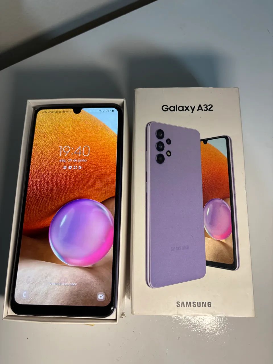 Samsung Galaxy A32 128GB - Excelente Estado, Caixa Original