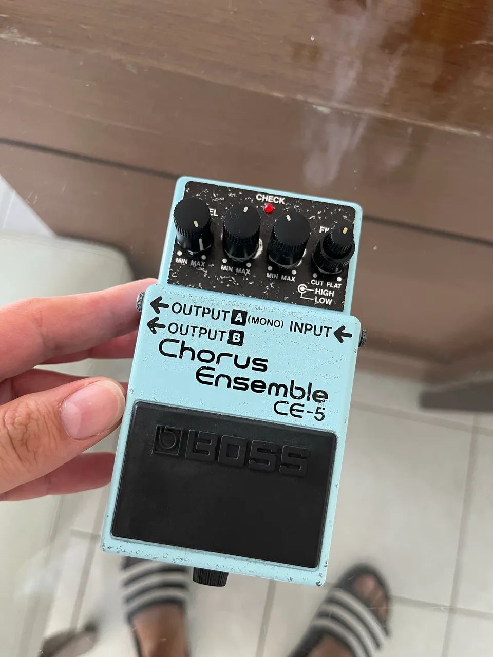Pedal Boss CE 5 Chorus - Instrumentos musicais - Miramar, João