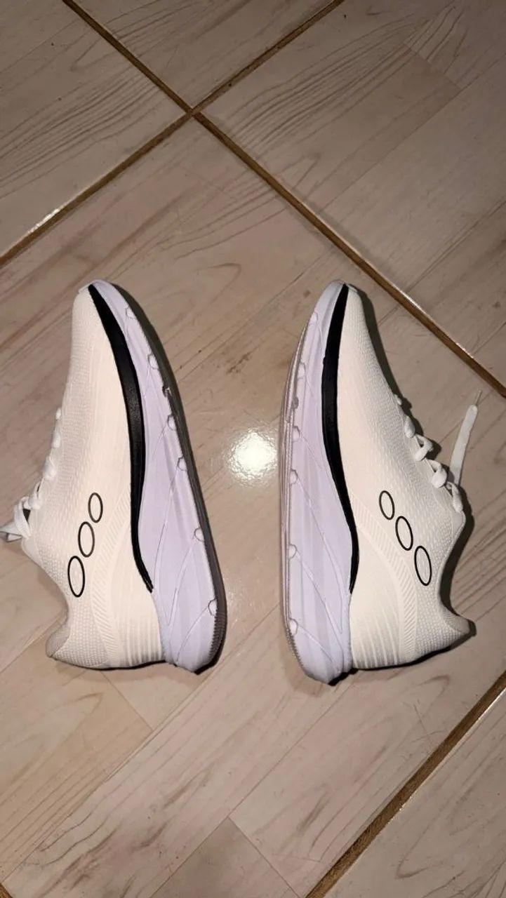 Tênis branco casual (N°43) - Foto 3