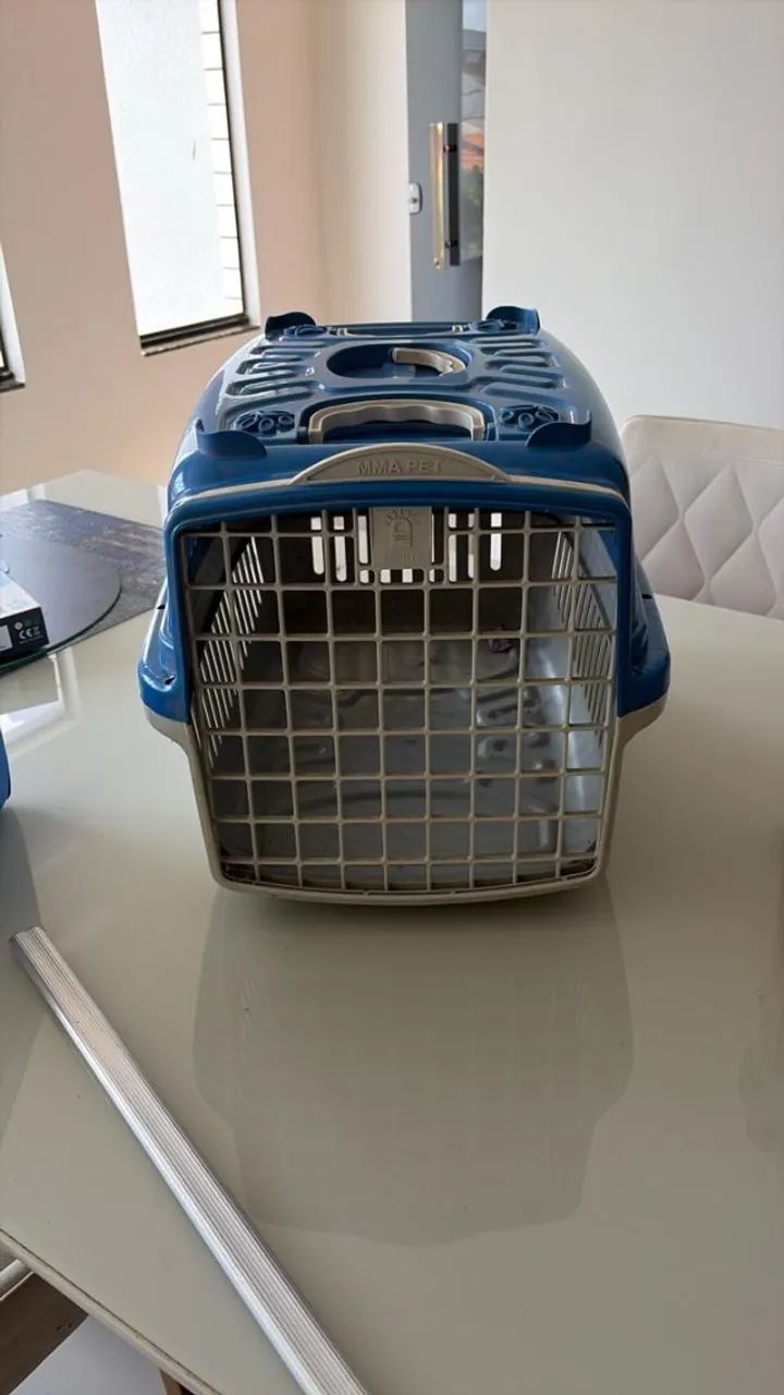 Caixa Transporte Cachorro Gato Viagem Passeio Pet - Foto 2