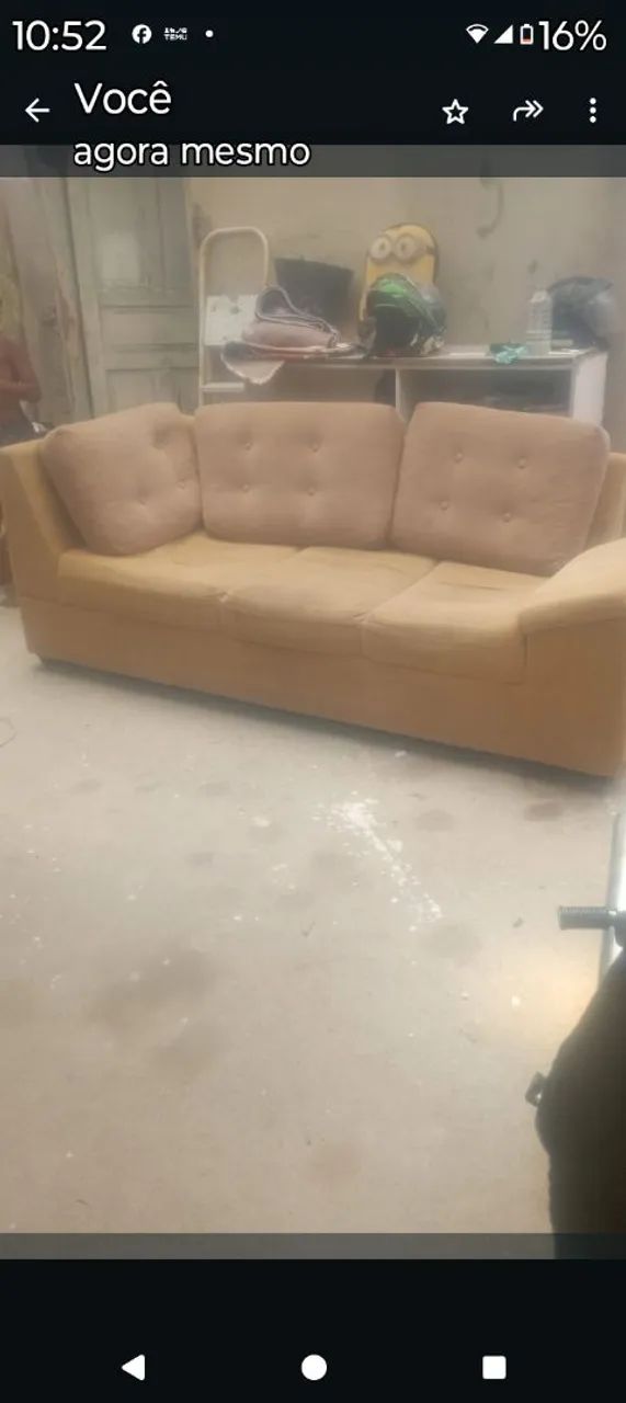 Vendo um sofá todo bom  - Foto 3