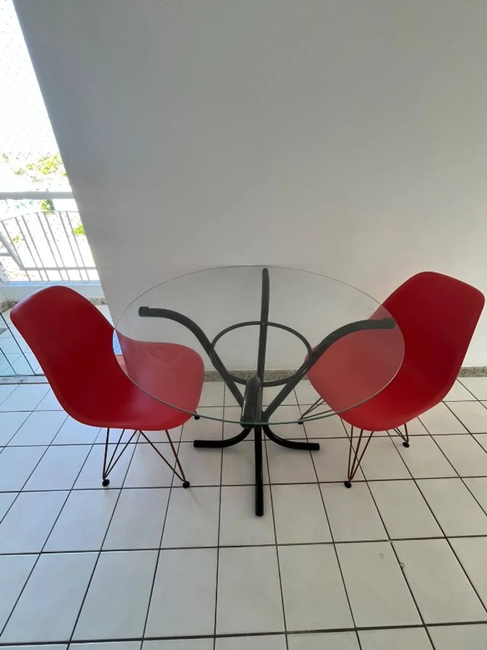 Mesa de jantar redonda