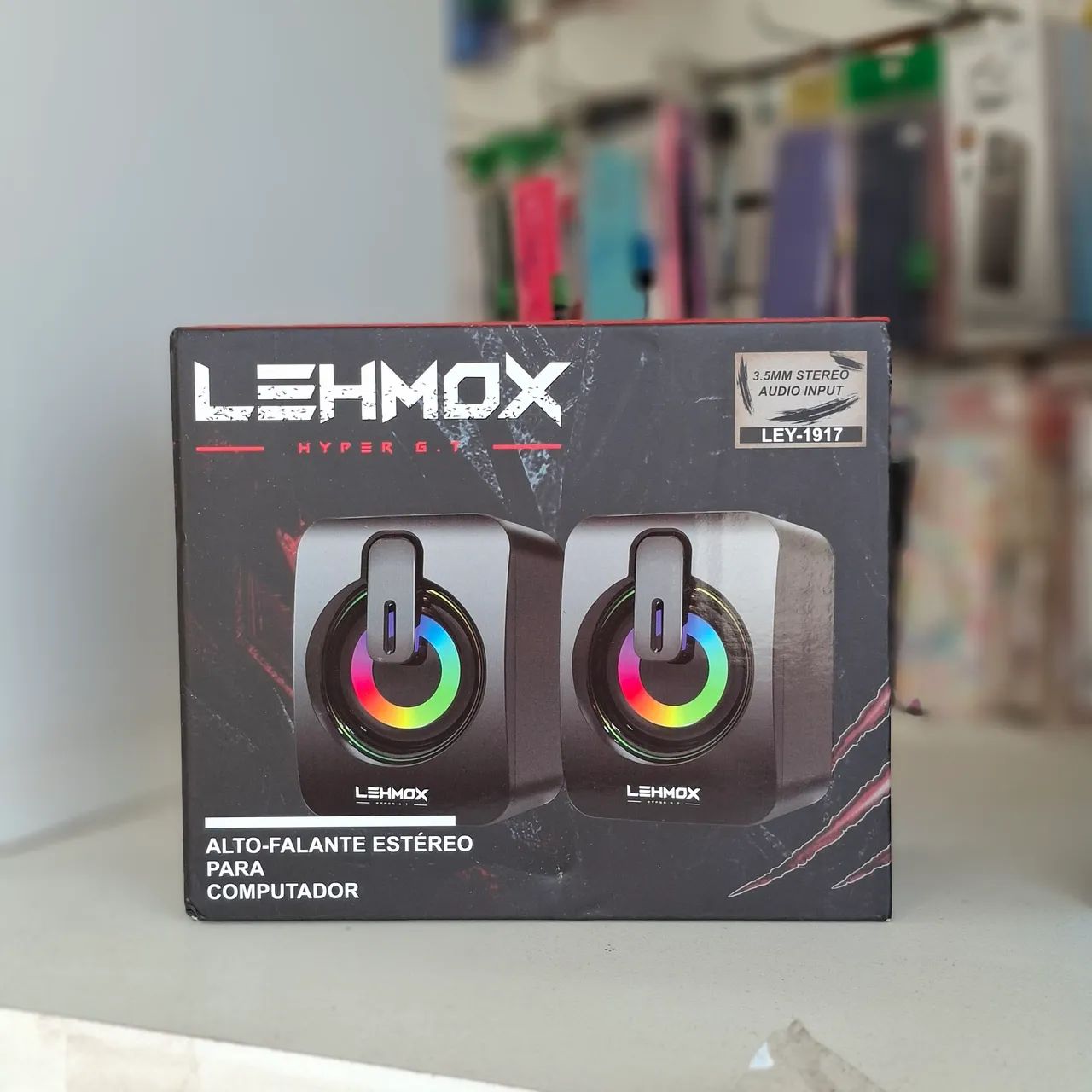 Caixa de som para pc usb rgb - entrega em slz e região 