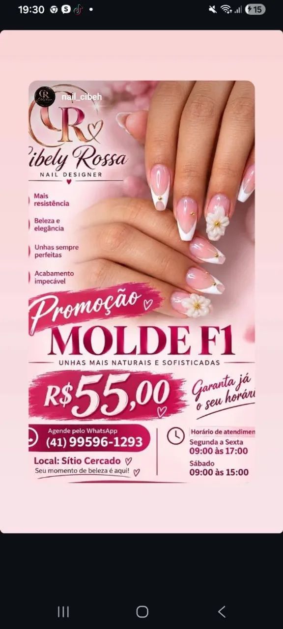 Alongamento de unhas - Foto 4