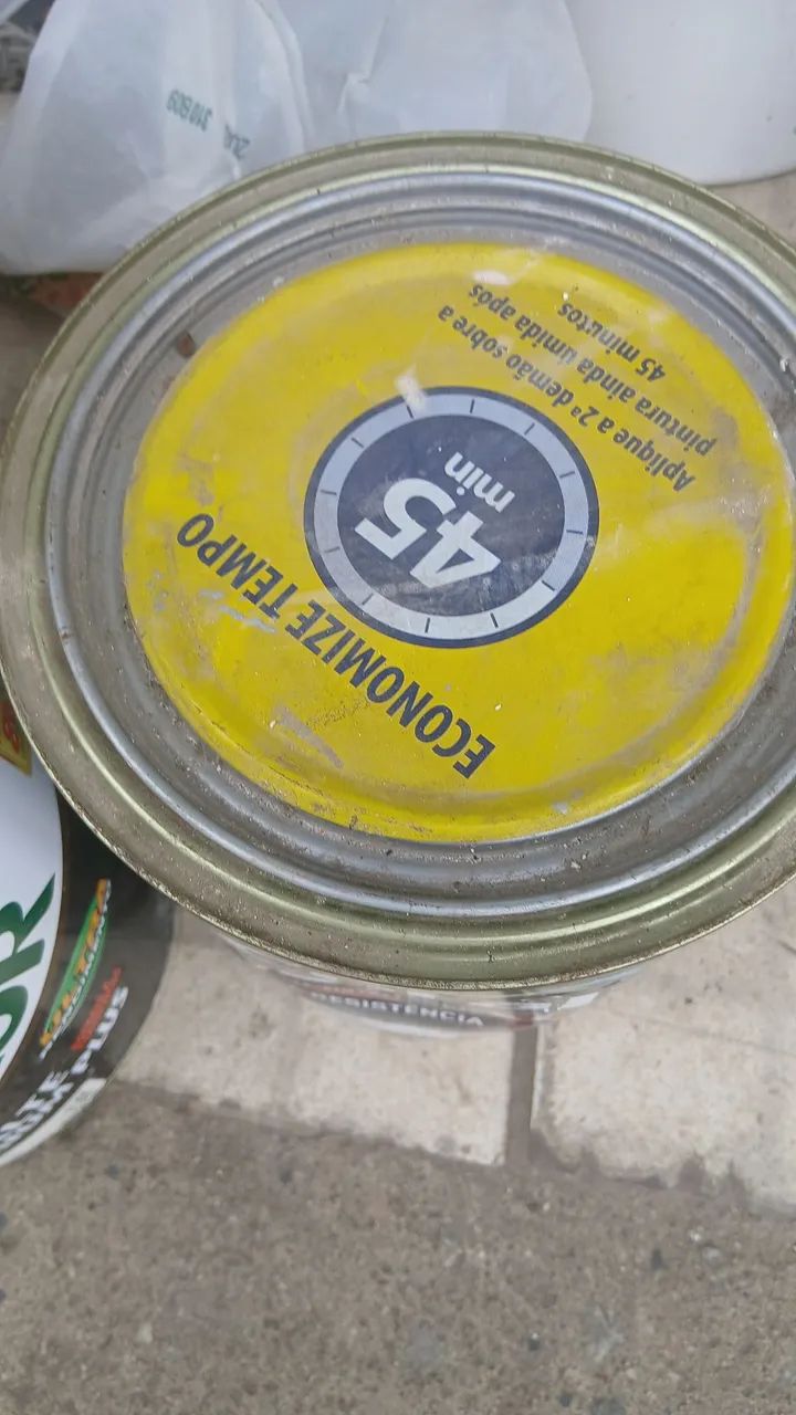 Tinta Galão fechado Coral Coralit cor: Platina Auro Brilho - Foto 2