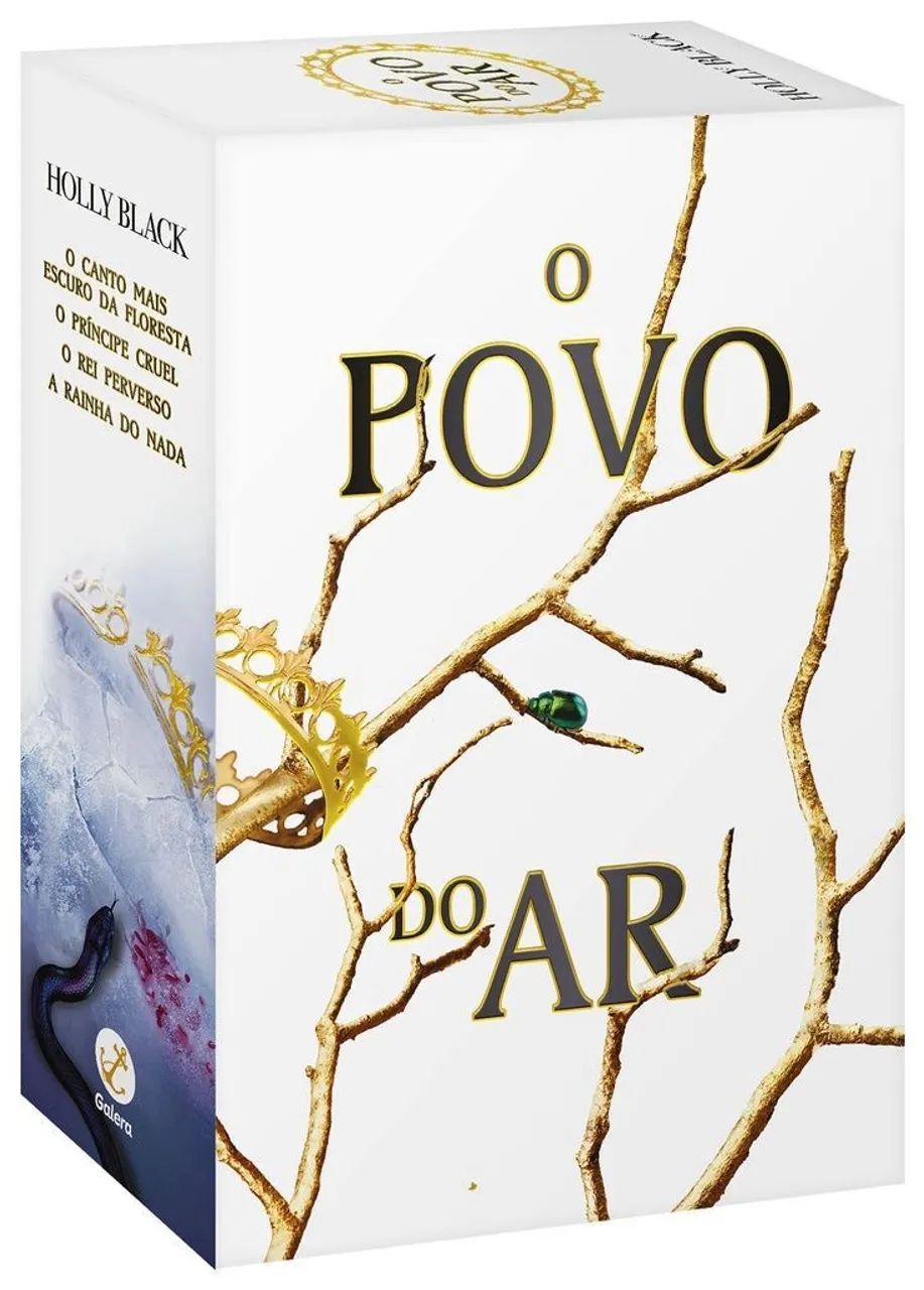Caixa box com 4 livros 