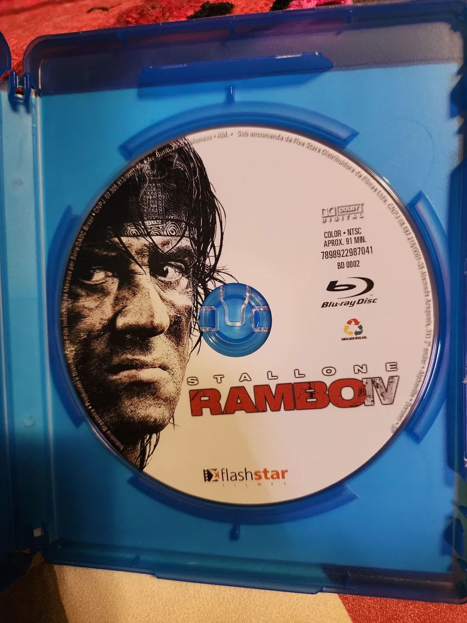 Blu Ray Rambo IV Stallone Rambo 4 original dublado  - Foto 3