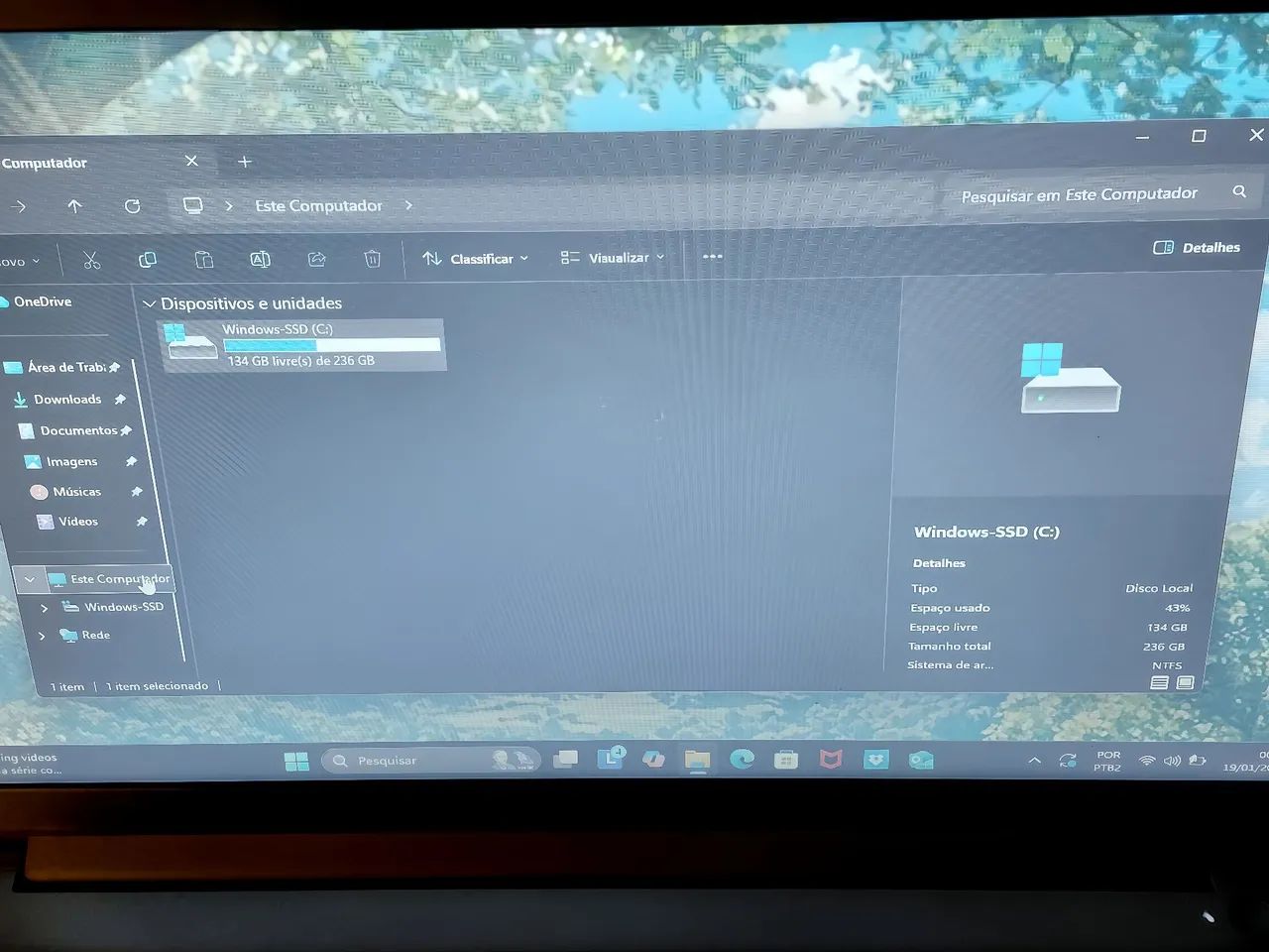 Notebook Lenovo i3 12ª Geração | SSD 256 GB | Windows 11 | Estado de Novo - Foto 3
