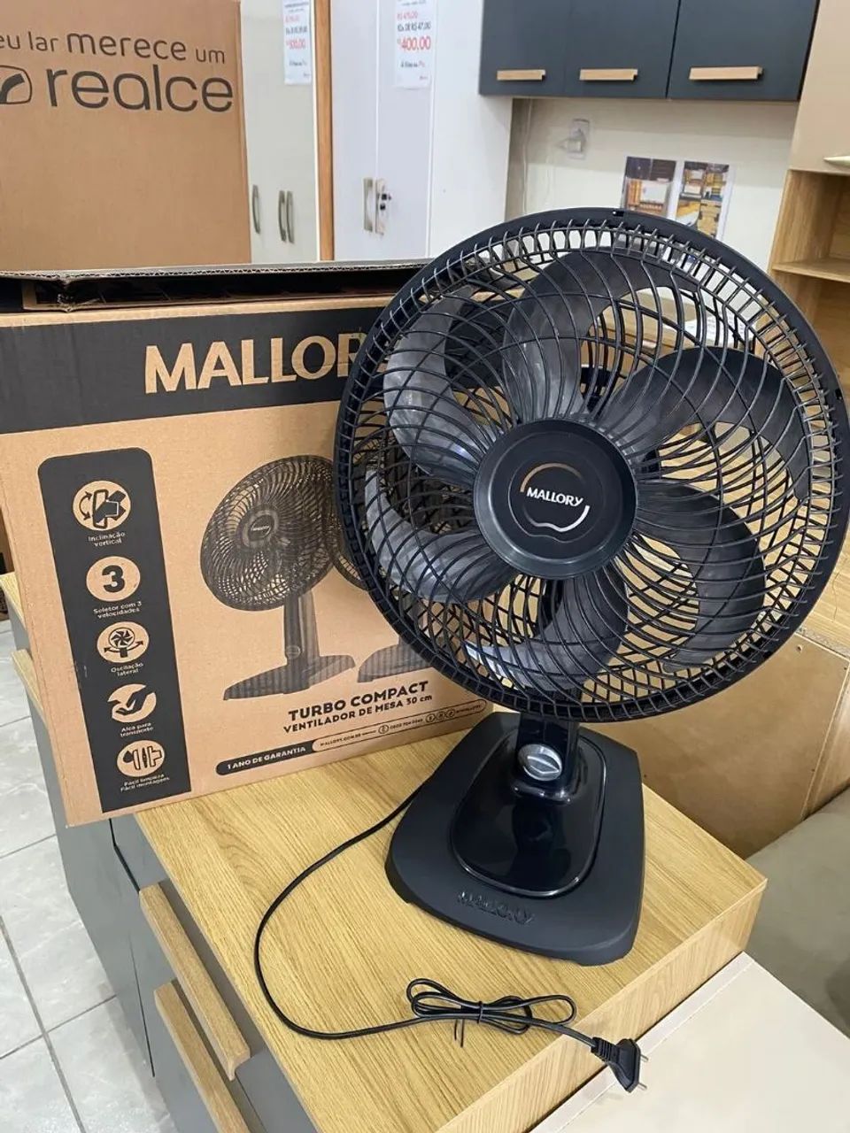 Ventilador conforto e potência 