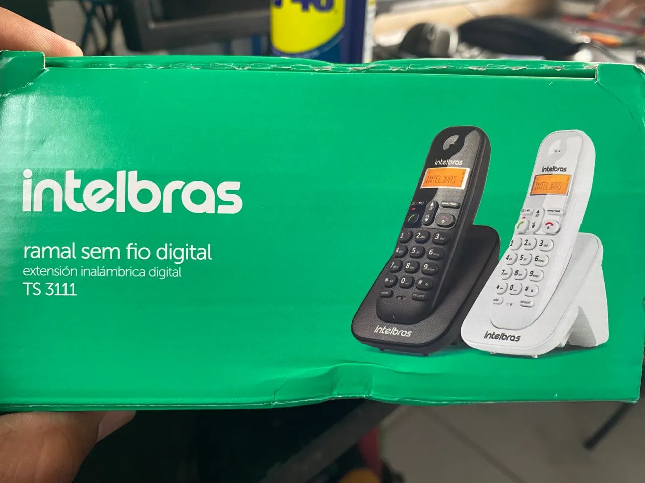 RAMAL SEM FIO DIGITAL INTELBRAS 