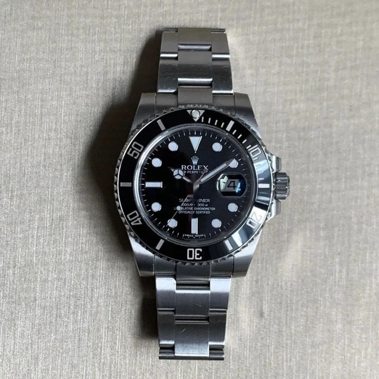 Relógio Rolex submariner preto novo automático  - Foto 4