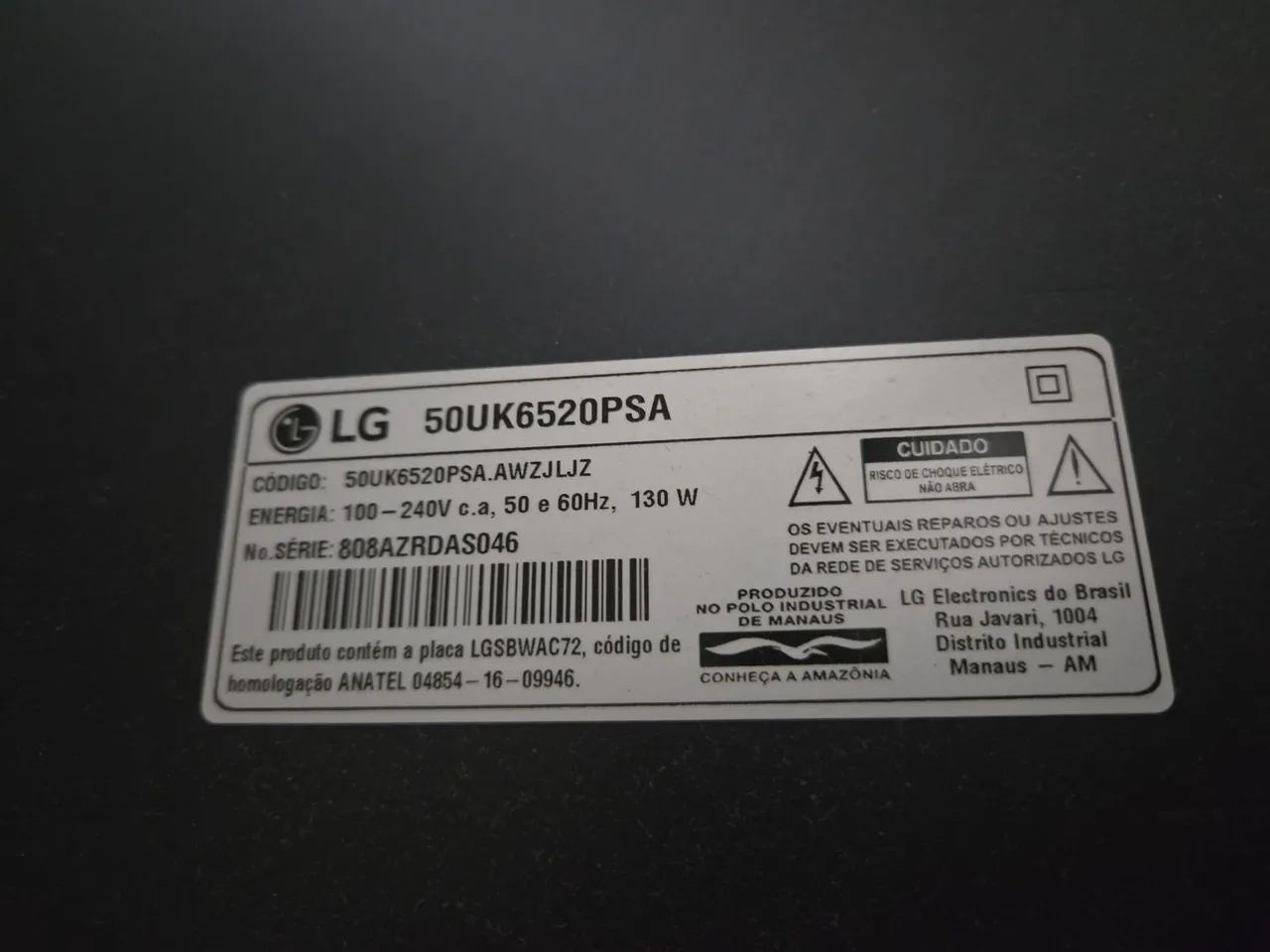 Smart TV LG 50" - Foto 3