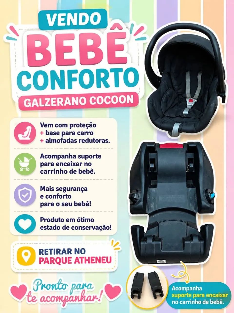 BEBÊ CONFORTO - GALZERANO COCOON  - Foto 3