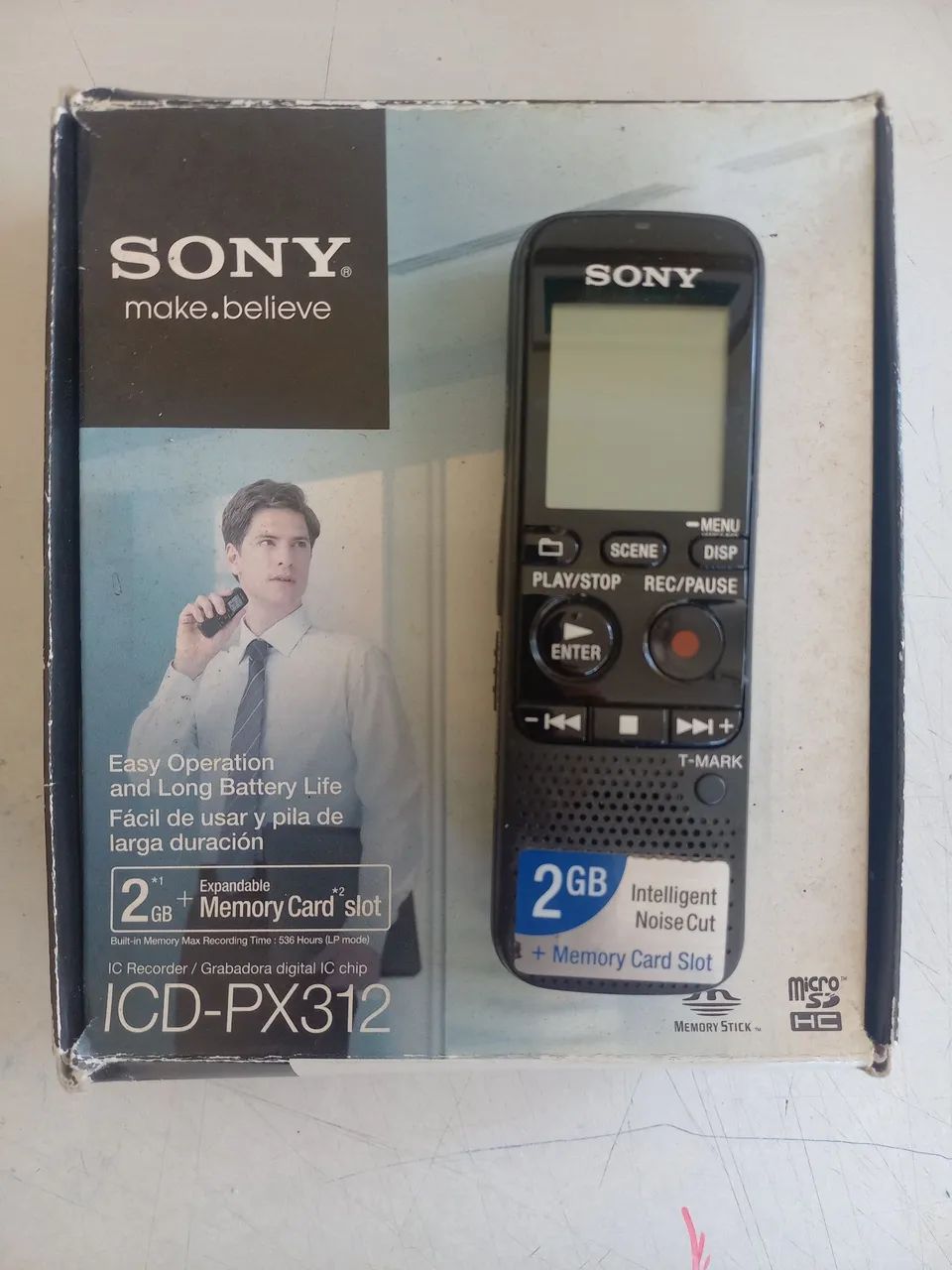 Gravador Digita Sony - modelo ICD-PX-312