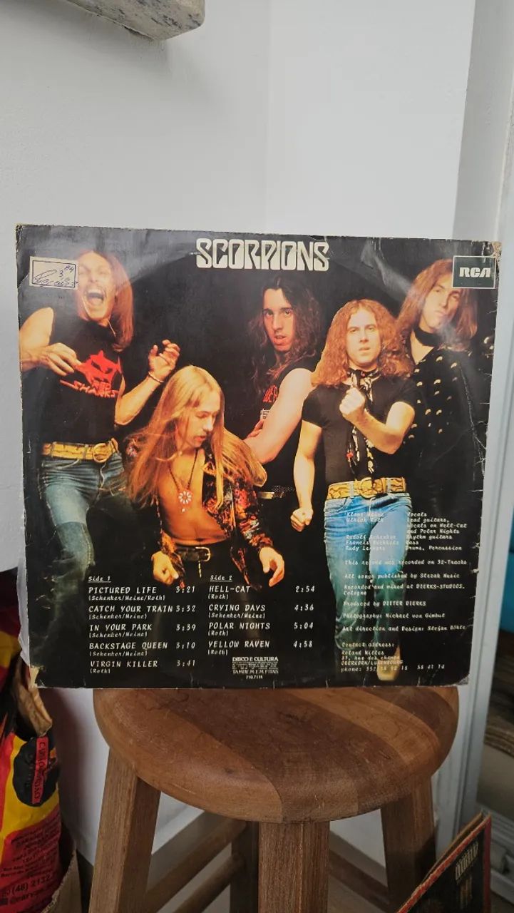 Disco Vinil Lp Scorpions Virgin Killer Rock - Foto 2