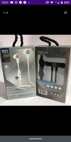 Fone De Ouvido Magnetico Altomex Original Bluetooth Celular Android iOS Música - Foto 3