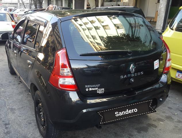 Sandero Expression Hi-Flex 1.0 2013 completo - Foto 4