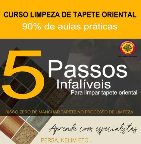 Curso de Limpeza de tapete Oriental
