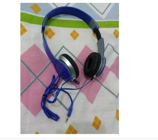Fone De Ouvido Estéreo Articulável Com Protetor Em Couro - Foto 3