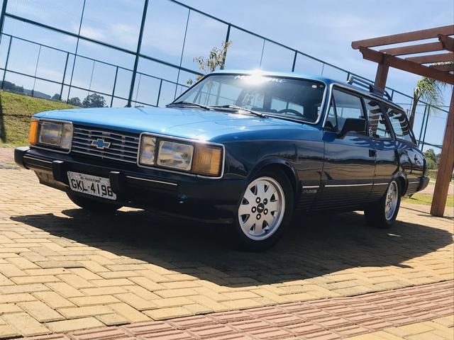 Exclusividade Opala Caravan Diplomata 4.1/S 86/87 azul saia e blusa - aceito troca