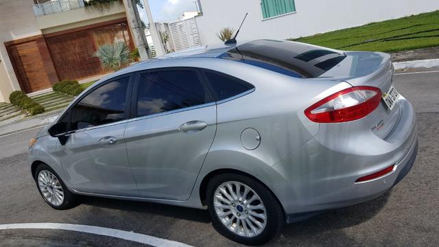 Fiesta Titanium Prata -Automático 1.6 - Foto 3
