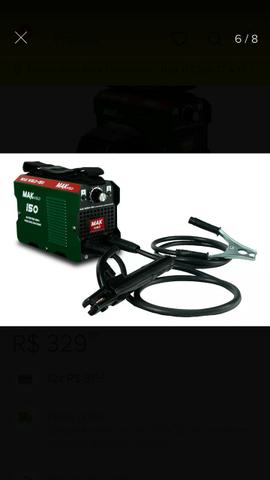 R$550 máquina envesora de solda nova na caixa - Foto 2